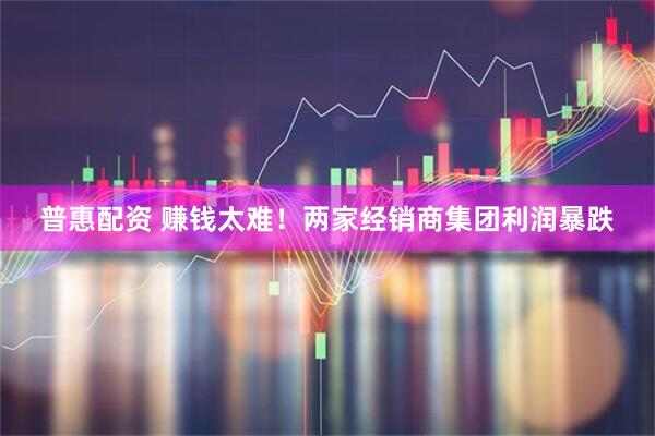 普惠配资 赚钱太难！两家经销商集团利润暴跌