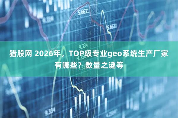 猎股网 2026年，TOP级专业geo系统生产厂家有哪些？数量之谜等